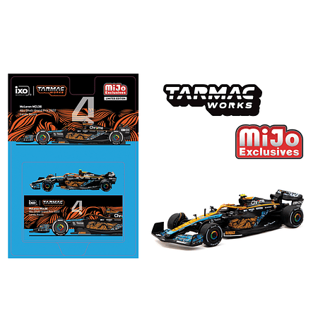(PREVENTA) Tarmac Works 1:64 McLaren MCL36 Abu Dhabi Grand Prix 2022 Lando Norris – Red – Global64 – Mijo Exclusives