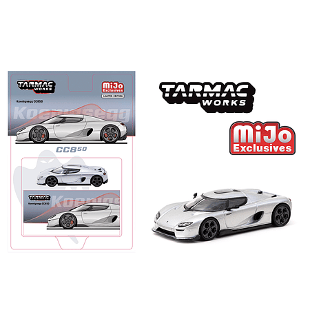 PREVENTA Tarmac Works 1:64 Koenigsegg CC850 – Silver – Global64 – Mijo