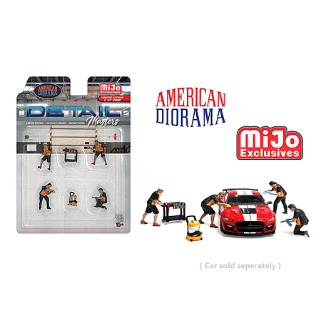 American Diorama 1:64 Mijo Exclusive Figures Detail Master Limited 2,400 Set.