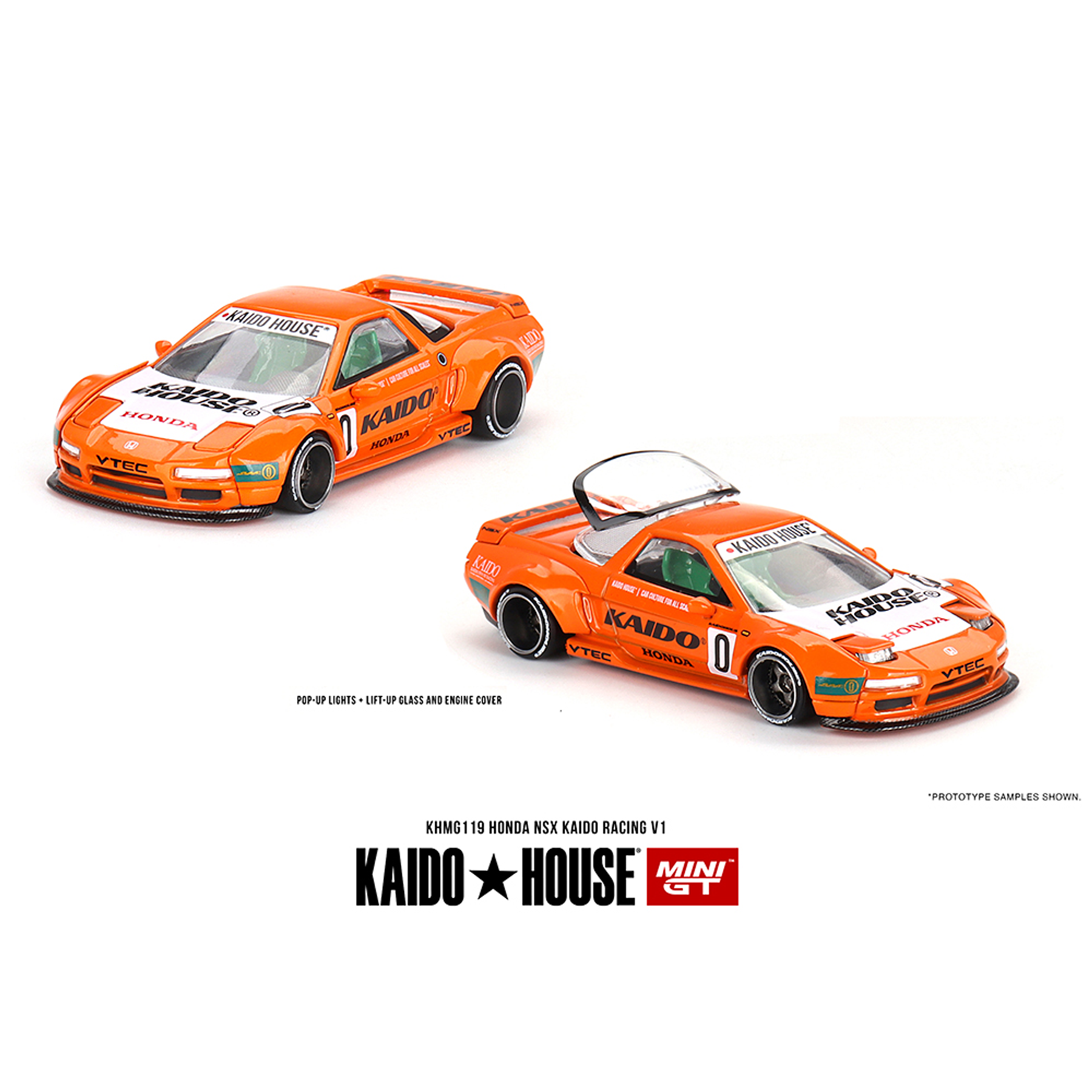 (PREVENTA) Kaido House x Mini GT 1:64 Honda NSX Kaido Racing V1