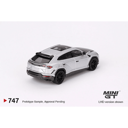 (PREVENTA) Mini GT 1:64 Lamborghini Urus Performante – Grigio Nimbus – MiJo Exclusives