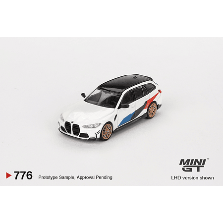 (PREVENTA) Mini GT 1:64 BMW M3 M Performance Touring – Alpine White