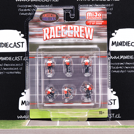 American Diorama 1:64 Race Crew Figures – MiJo Exclusives Limited Edition