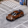 Pop Race 1:64 Porsche 992 Stinger GTR Carbon Edition Brown.