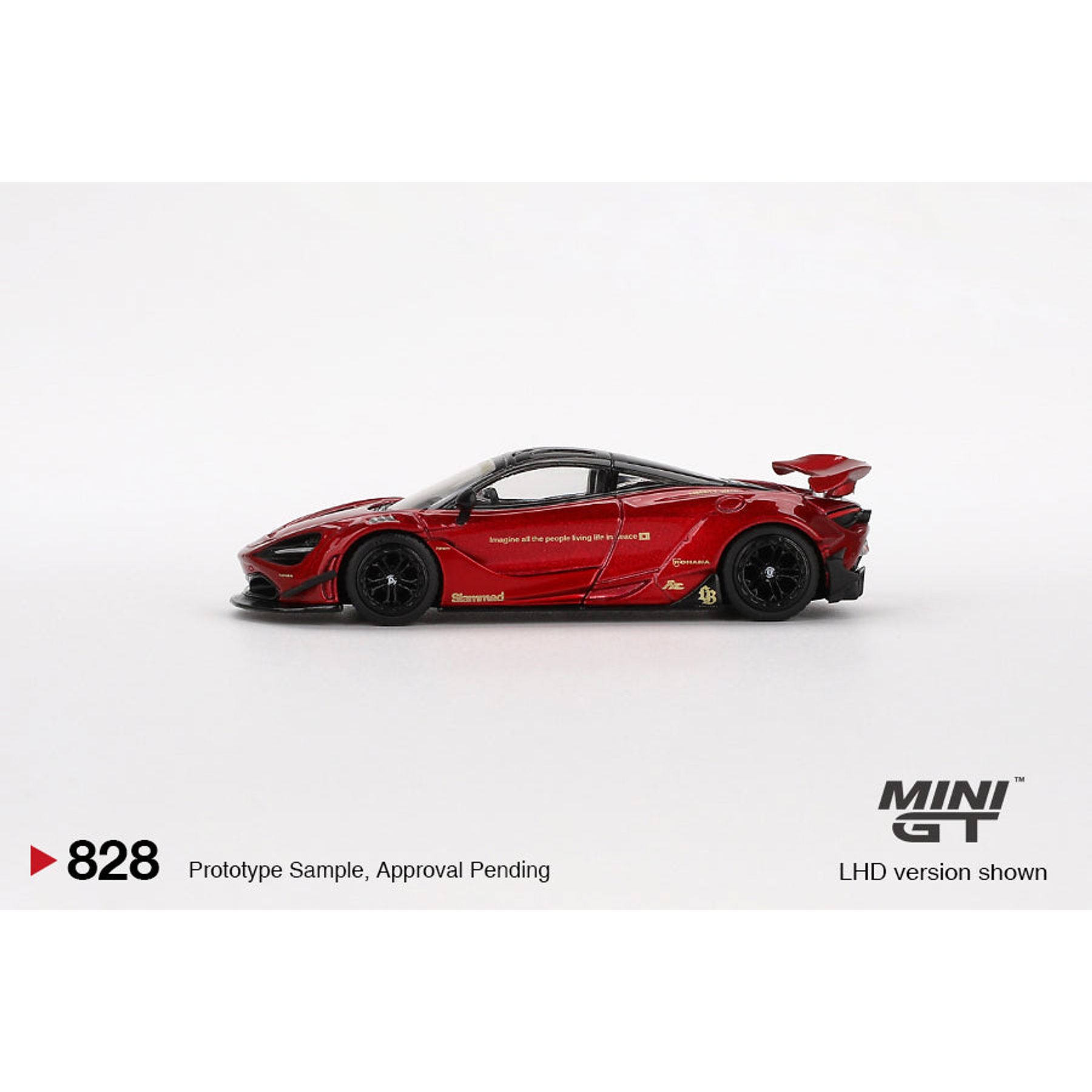 (PREVENTA) Mini GT 1:64 McLaren 720S LB-Works – Gem Red – LHD