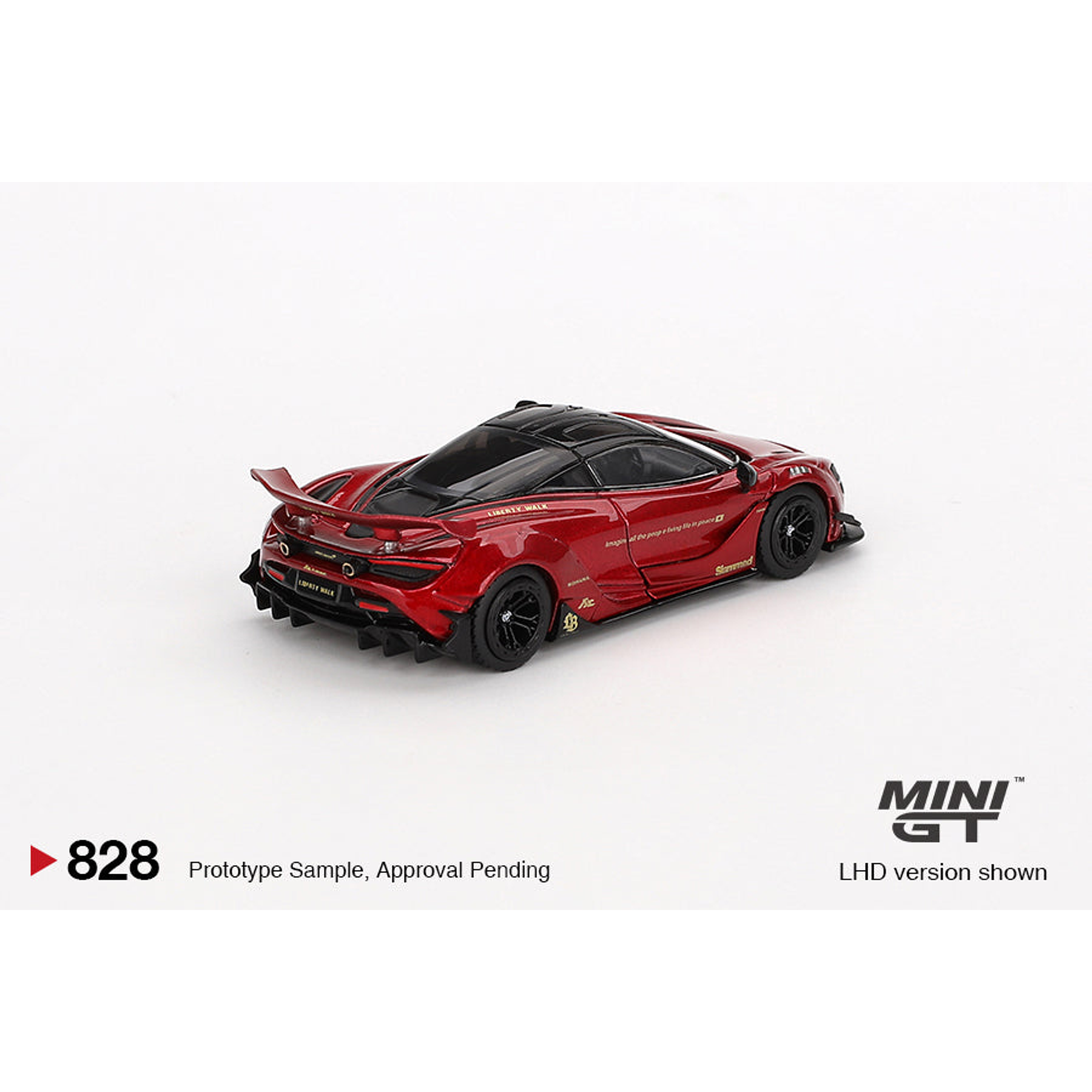 (PREVENTA) Mini GT 1:64 McLaren 720S LB-Works – Gem Red – LHD