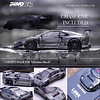 (PREVENTA) Inno64 1:64 LBWK Ferrari F40 Chrome Black