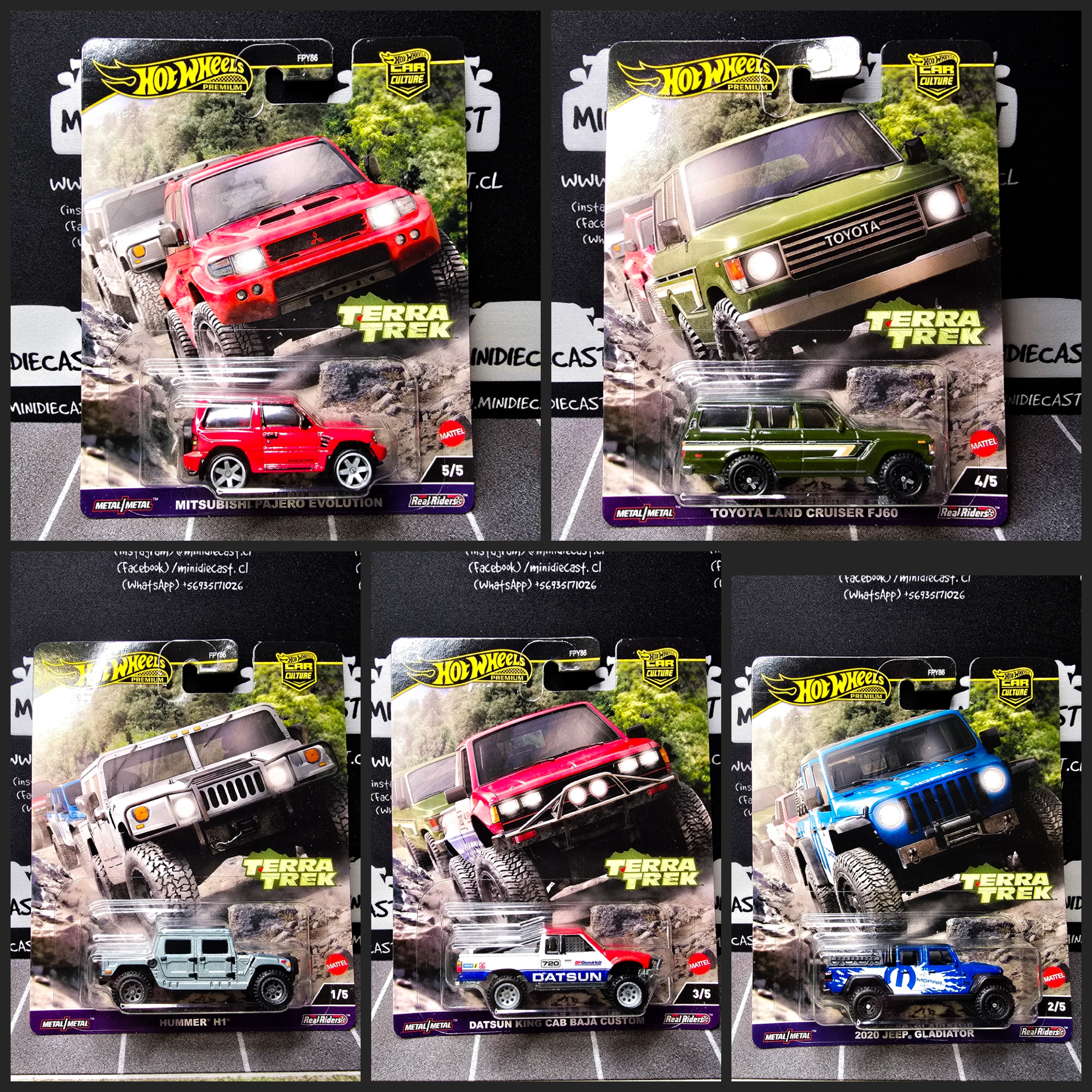 Hot Wheels 1:64 car Culture 2024 C case ” TERRA TREK “