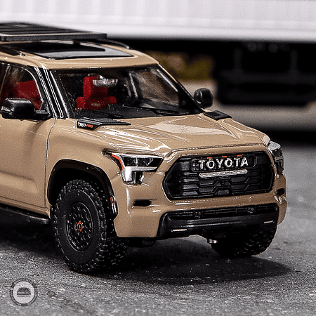 GCD 1:64 2023 Toyota Sequoia TRD Pro – Quicksand Beige.