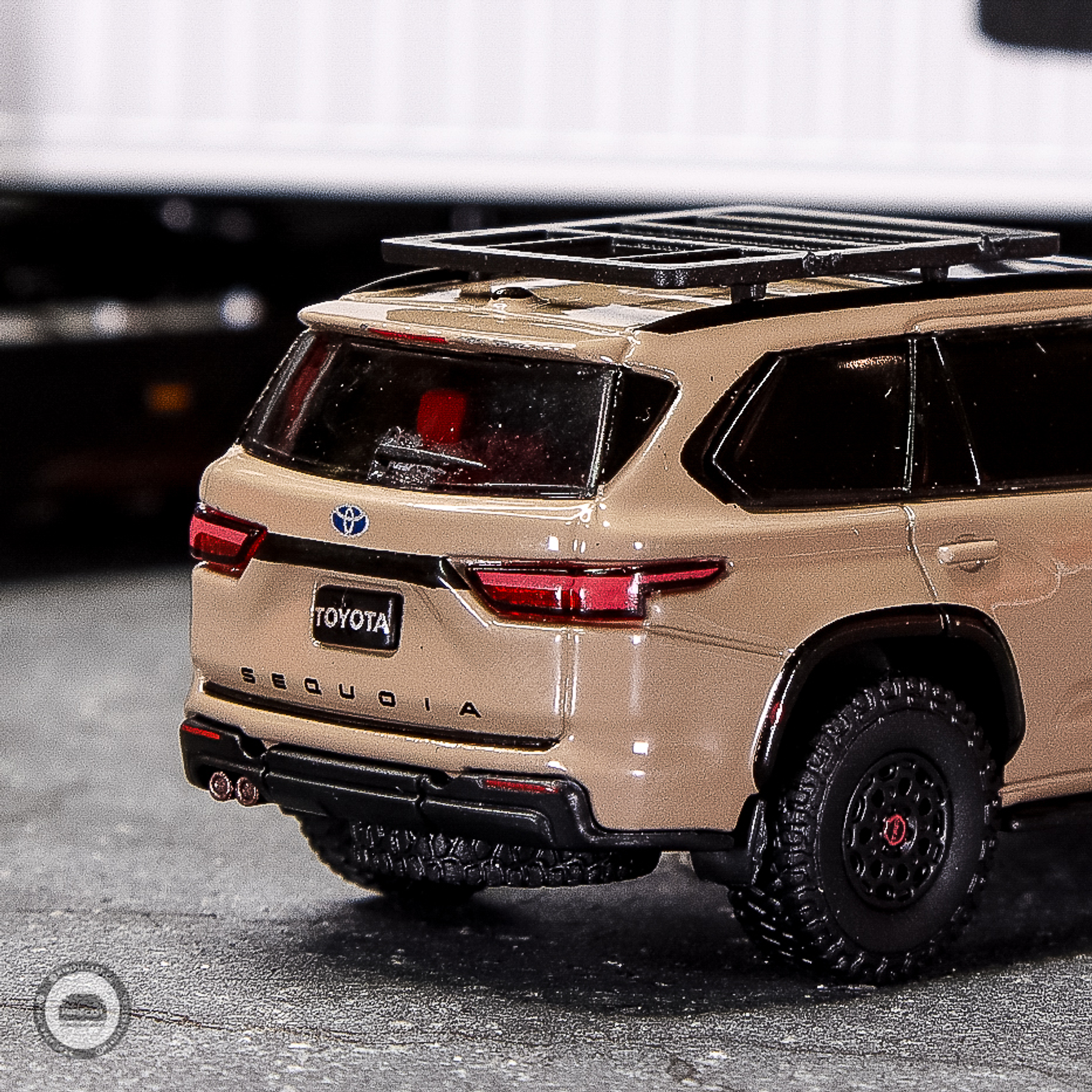 GCD 1:64 2023 Toyota Sequoia TRD Pro – Quicksand Beige.