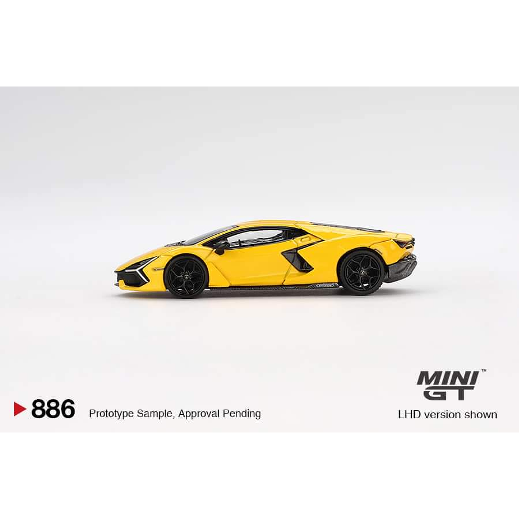 (PREVENTA) Mini GT 1:64 Lamborghini Revuelto – Giallo Yellow