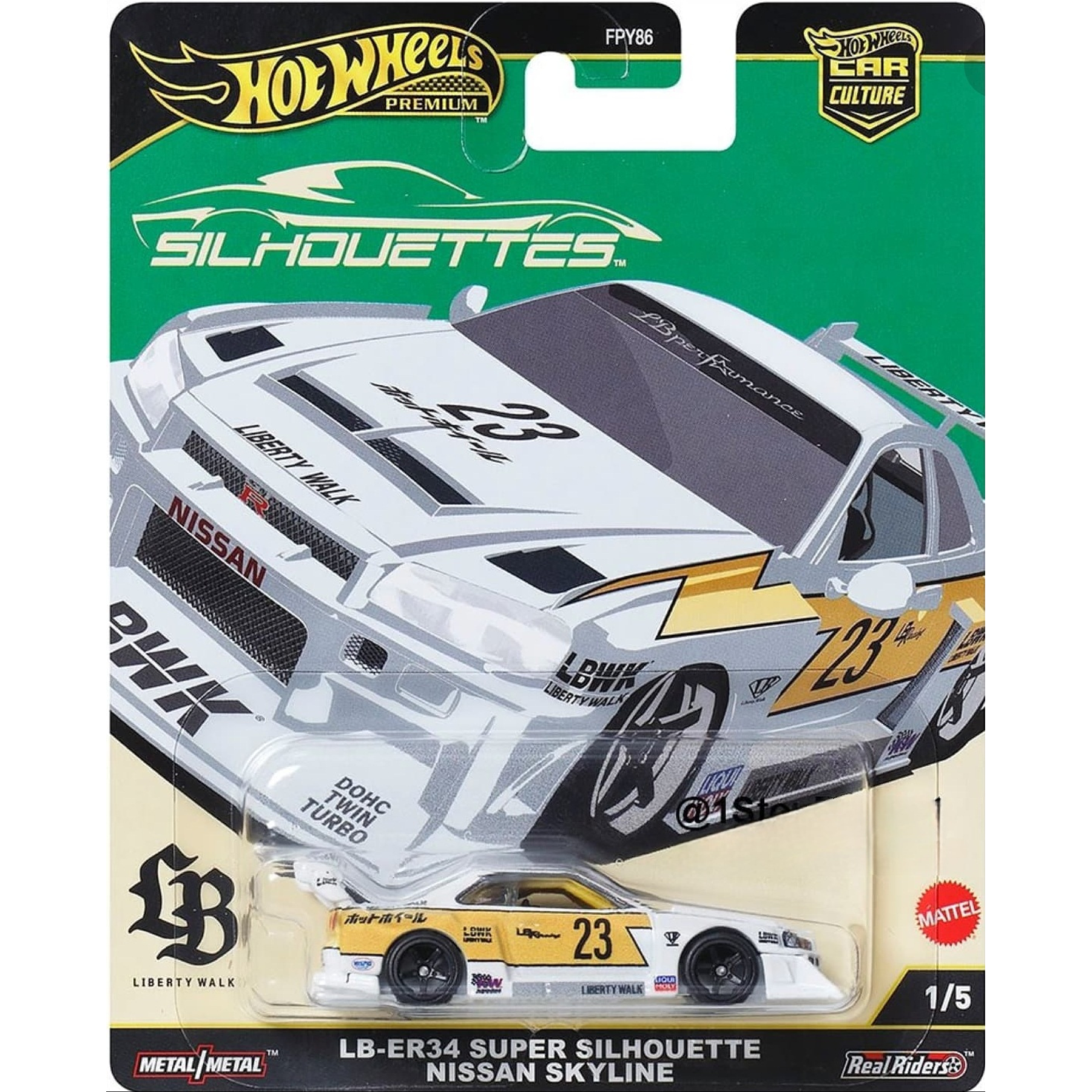 (PREVENTA) Hot Wheels 1:64 Car Culture 2025 G Case – SILHOUETTES