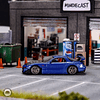 Pop Race 1:64 Mazda RX-7 (FD3S) RE-AMEMIYA WIDEBODY Metallic Blue.