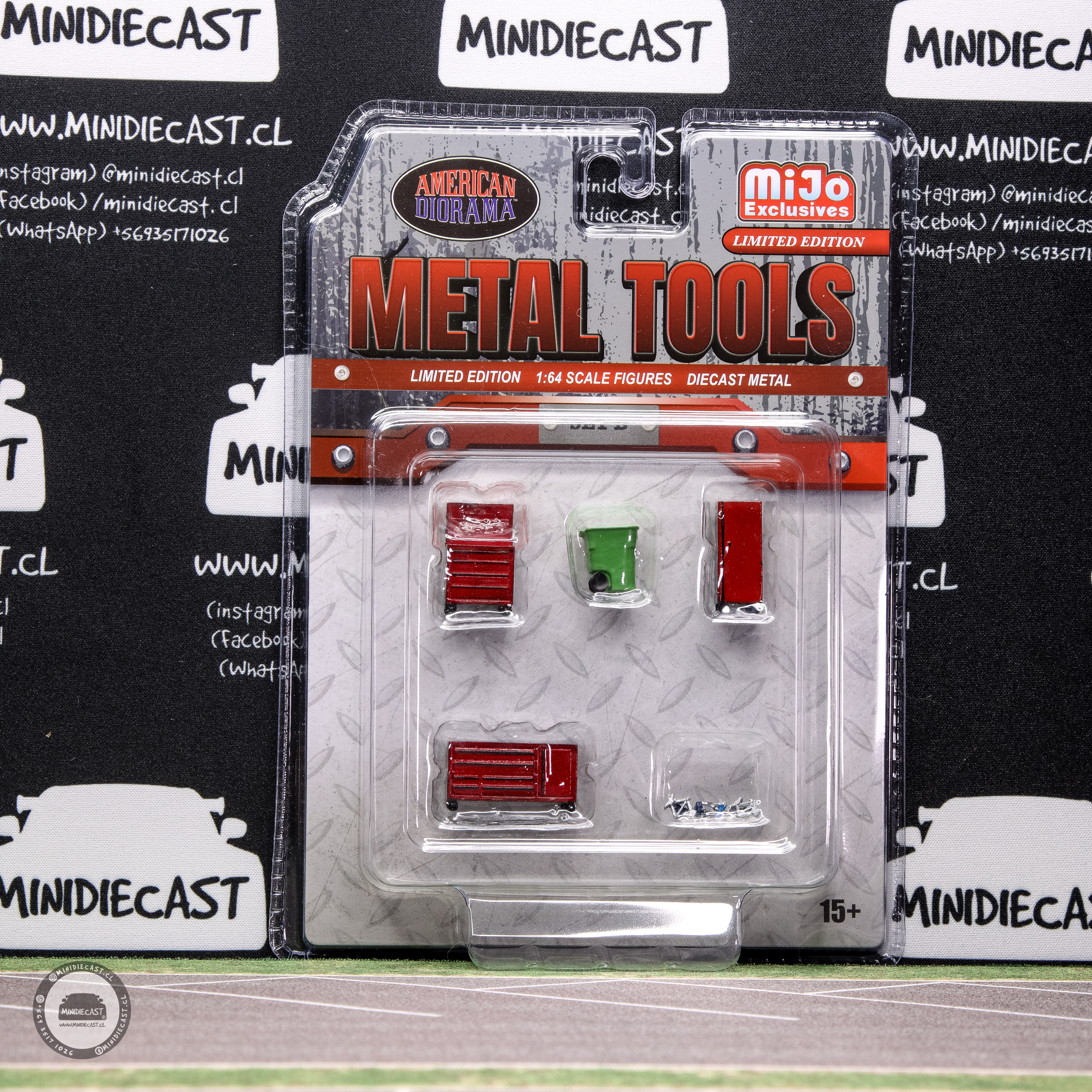 American Diorama 1:64 Metal Tools Set B – Mijo Exclusives