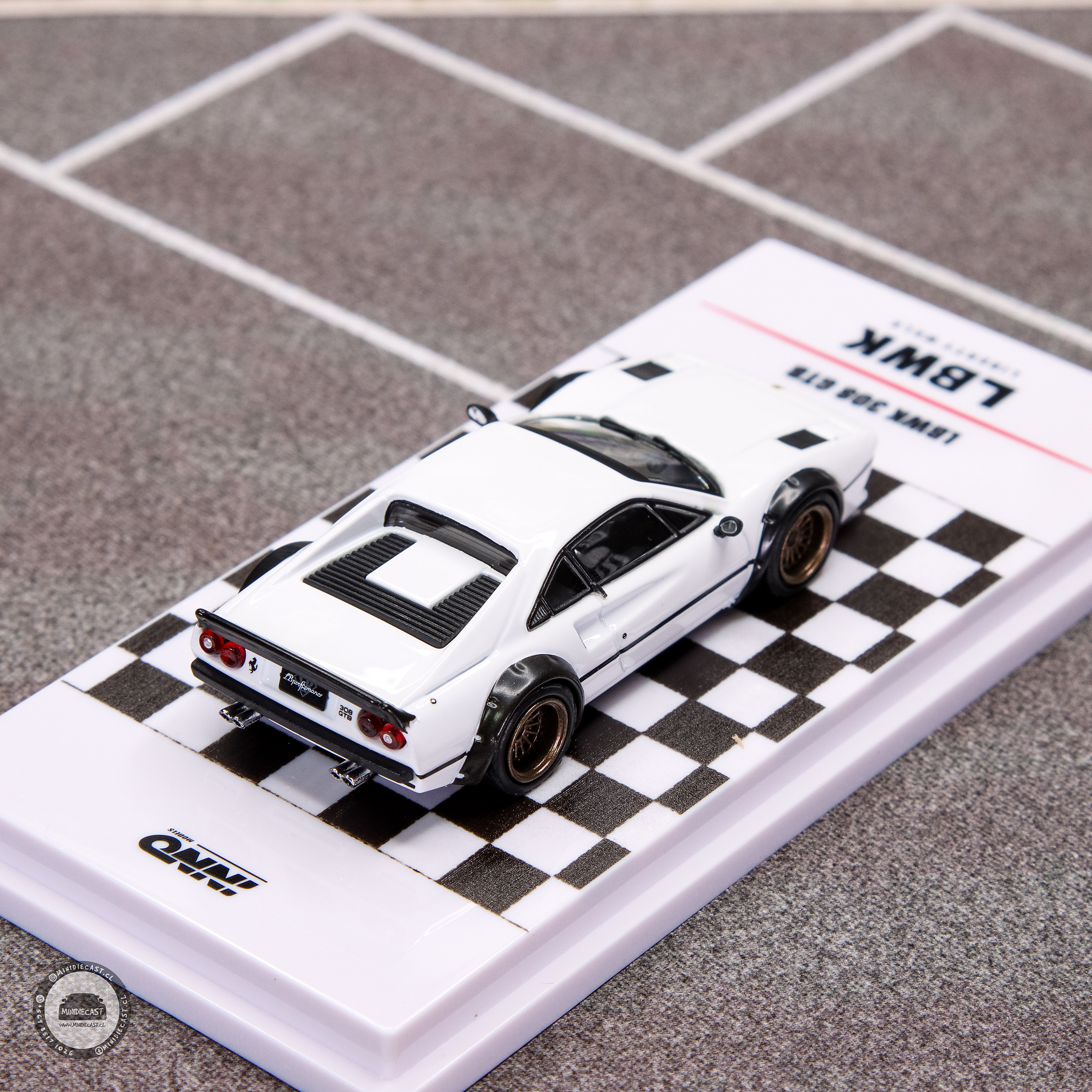 Inno64 1:64 LBWK Ferrari 308 GTB White.