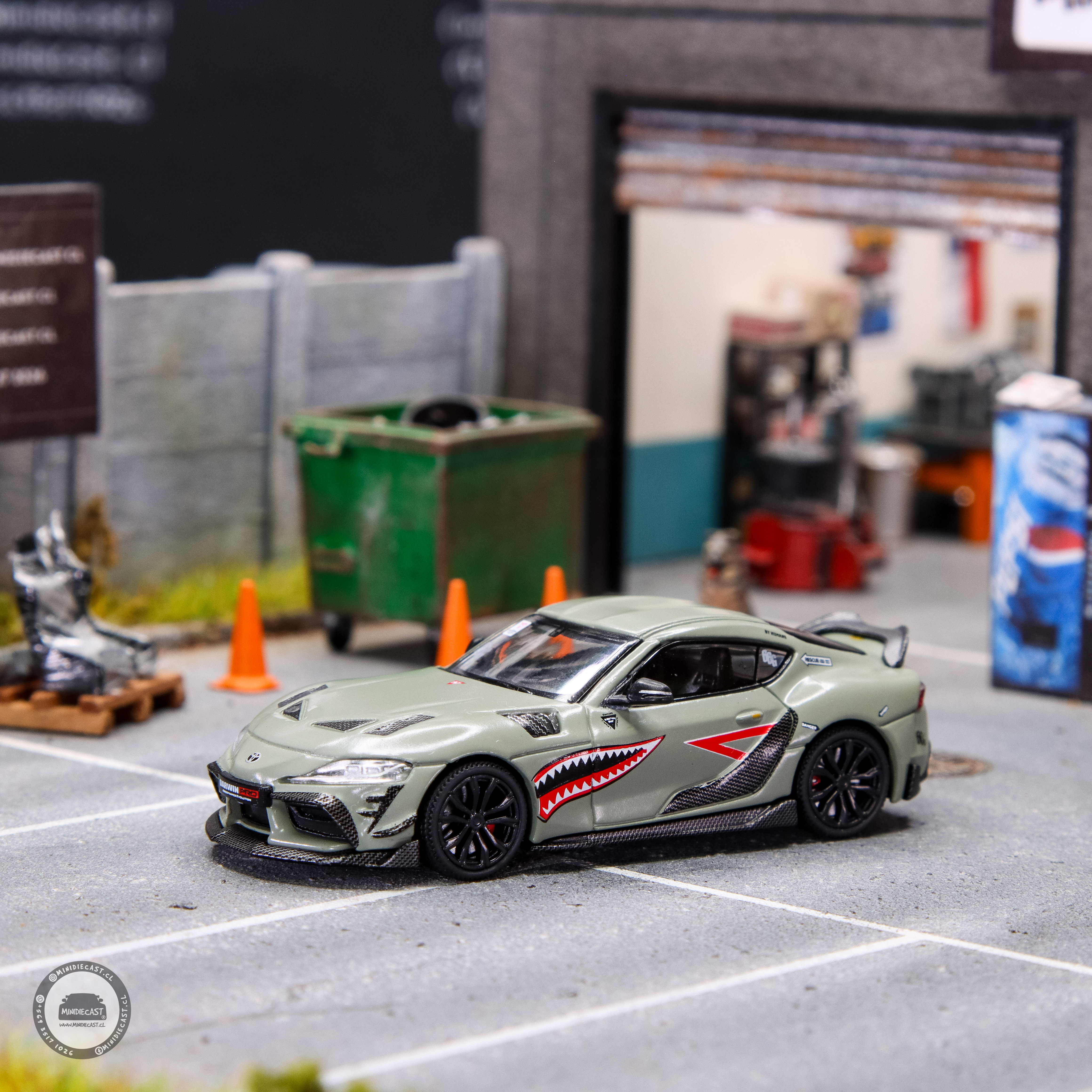 Pop Race 1:64 Toyota Supra Darwin PRO 66G NWB