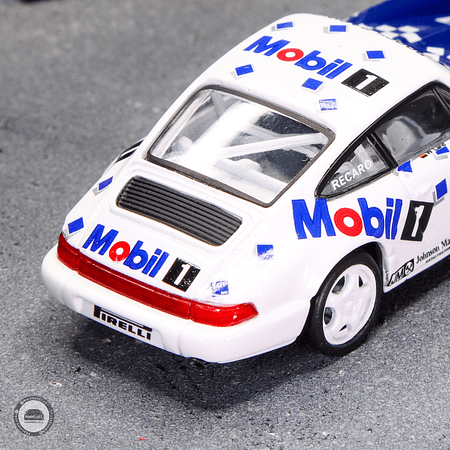 Sparky x Tiny 1/64 Porsche 911 964 Rs Mobil1 Carrera Cup 1992 #8  (Tiny Exclusive).