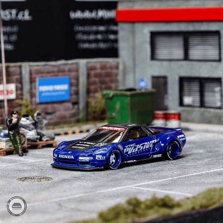 Kaido House x Mini GT 1:64 Honda NSX Evasive V2 – Blue.