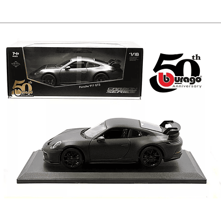 Burago 1:18 Porsche 911 GT3 Carbon