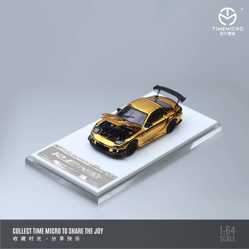 Time Micro 1:64 Mazda RX-7 FD3S Chrome Gold