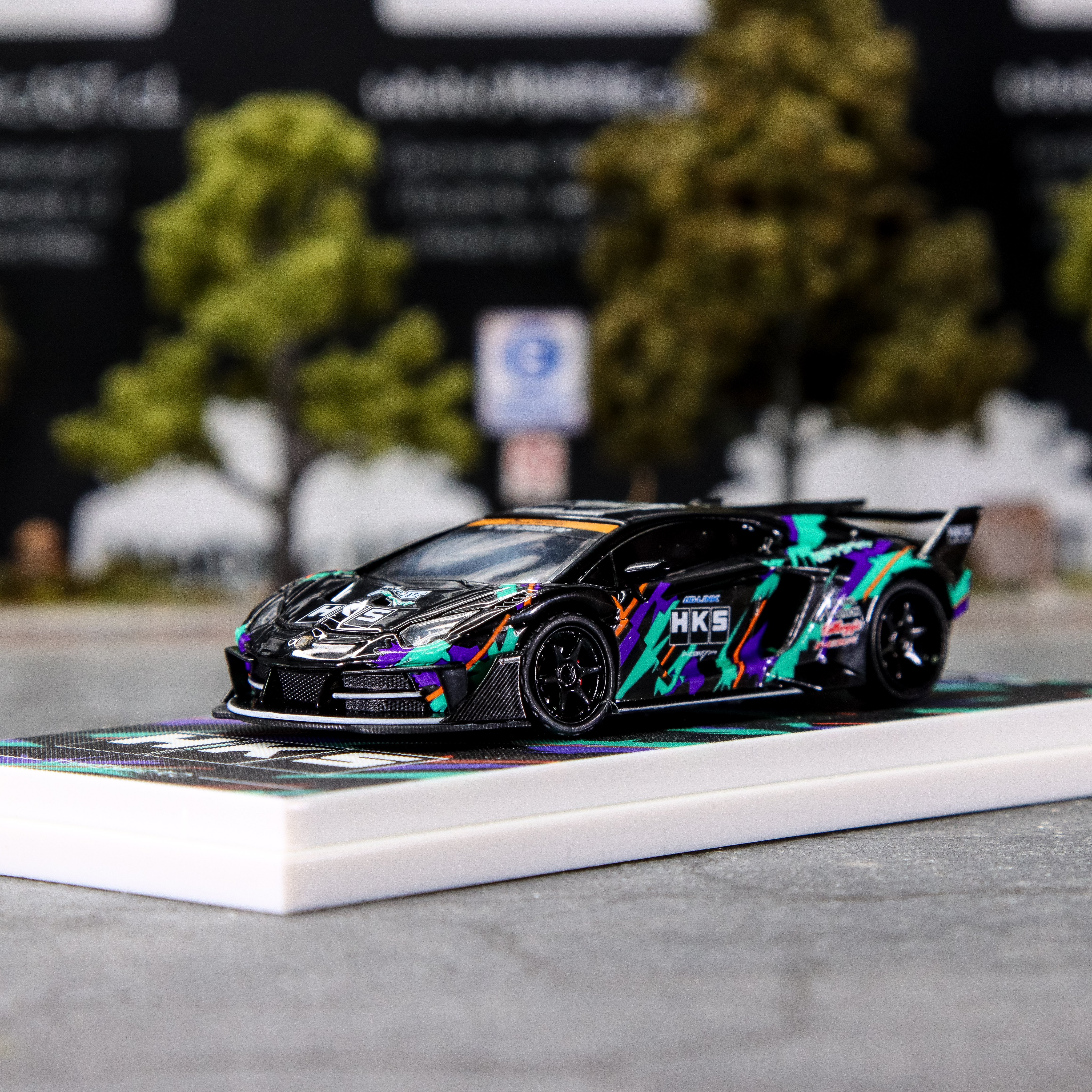 Time Micro 1:64 Lamborghini GT EVO HKS.