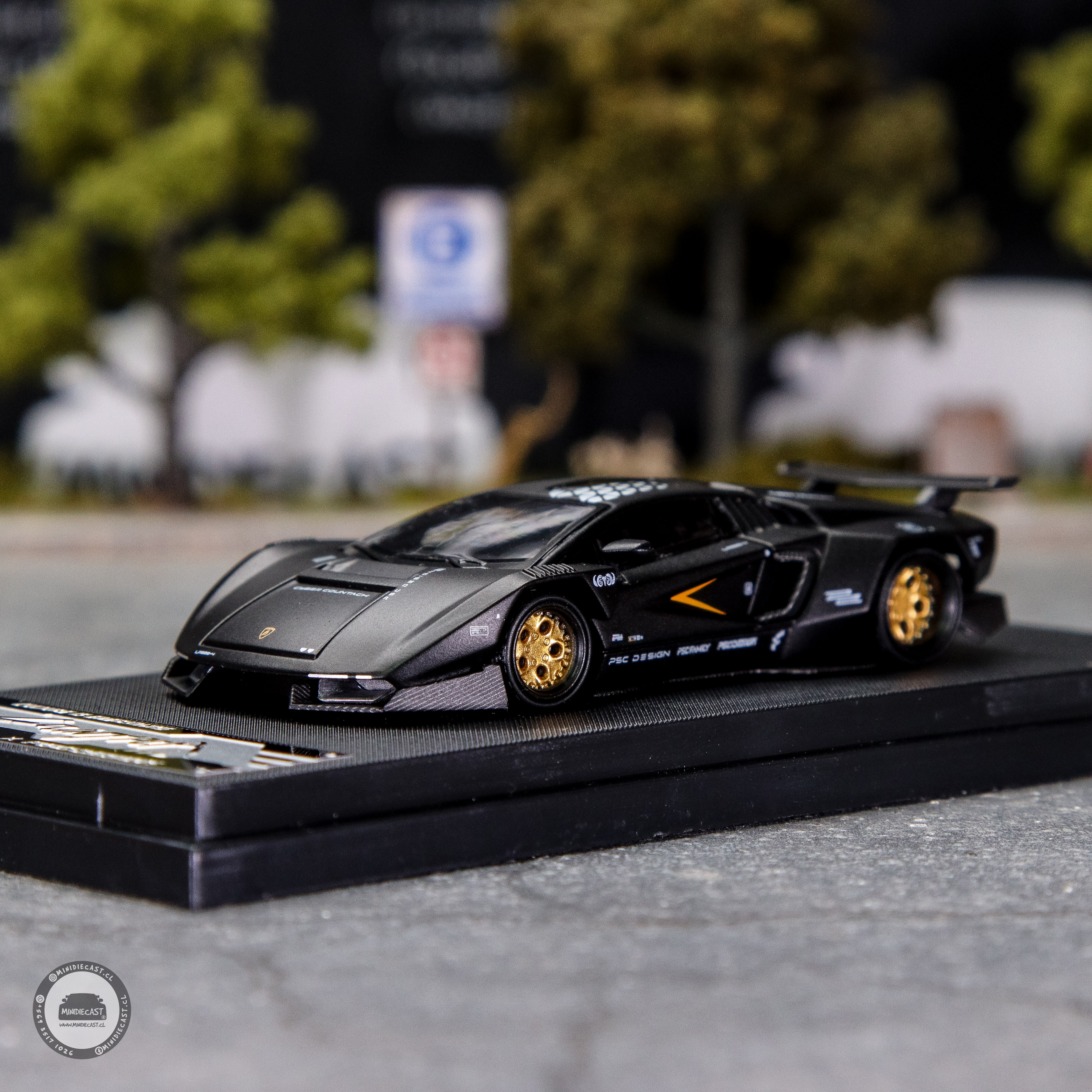 Time Micro 1:64 PSC Design Concept Lamountach LPI800-4 Black
