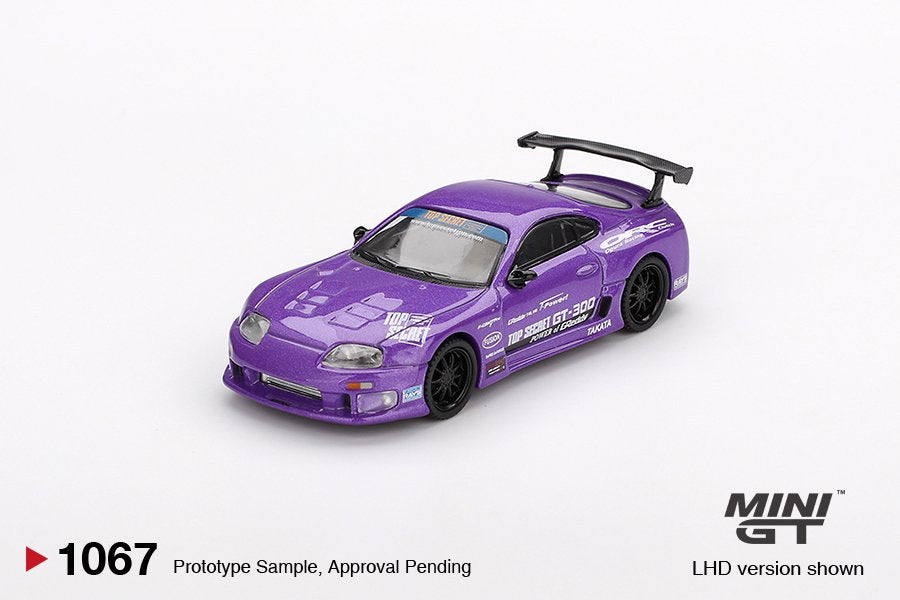 Mini GT 1:64 Toyota Supra A80 Top Secret GT-300 Top Secret P