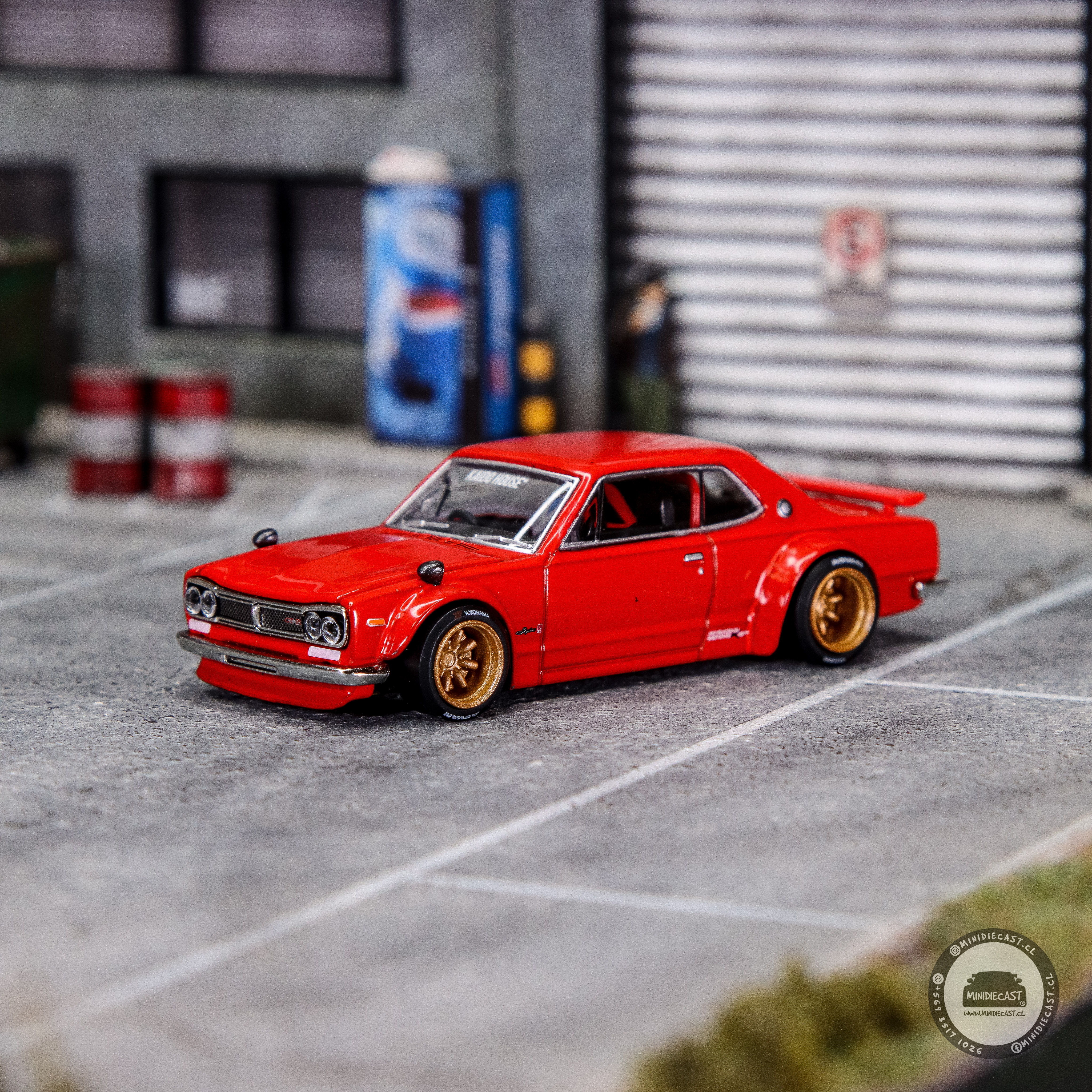 Kaido House x Mini GT 1:64 Nissan Skyline 2000GT-R (KPGC10)