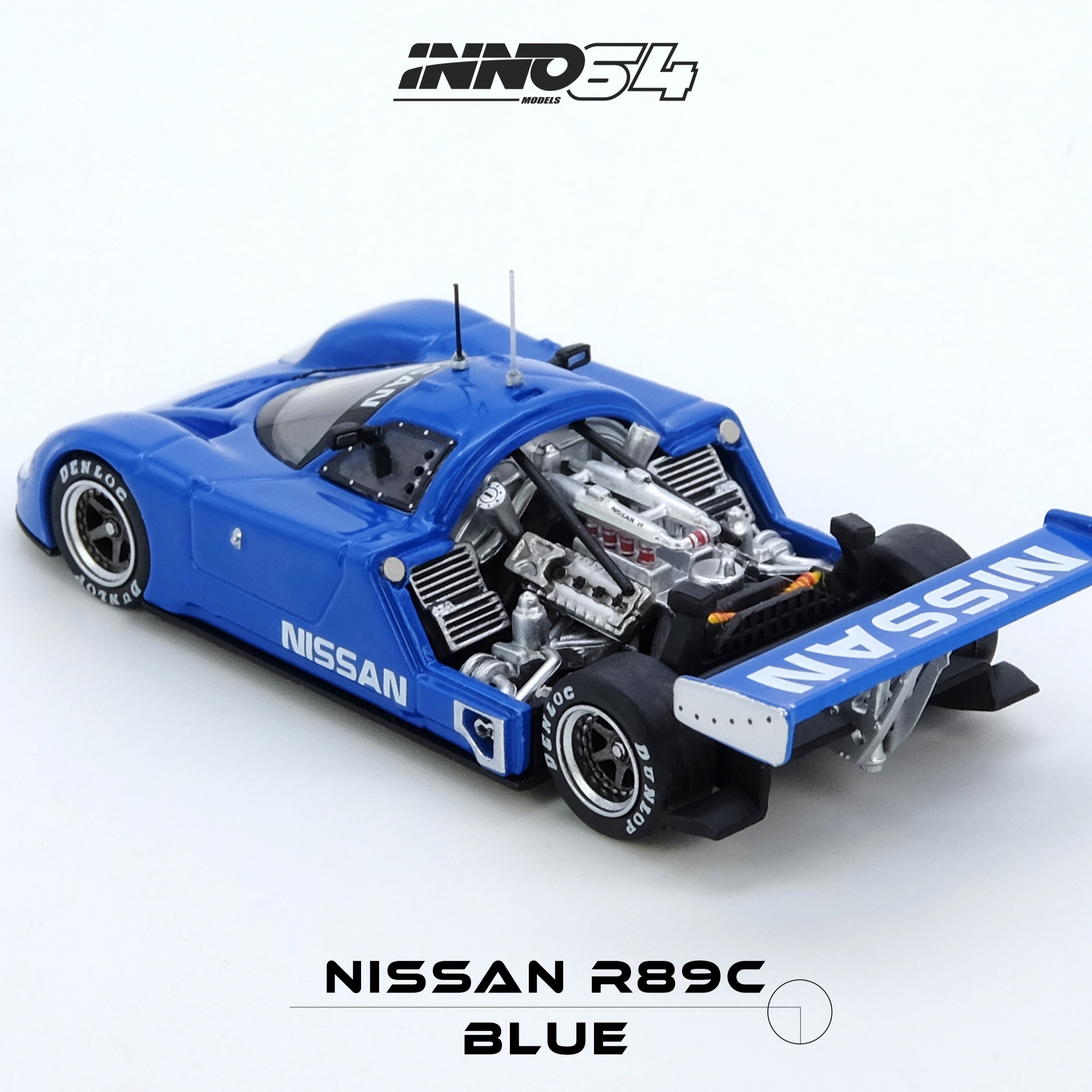 Inno64 1:64 Nissan R89C Blue.