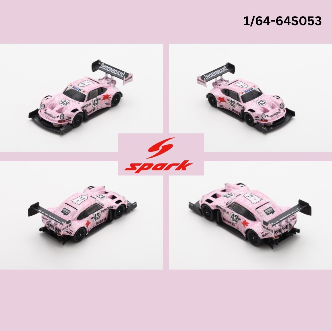 Spark 1:64 HOONIPIGASUS 911 No.43 Pikes Peak 2022 Ken Block