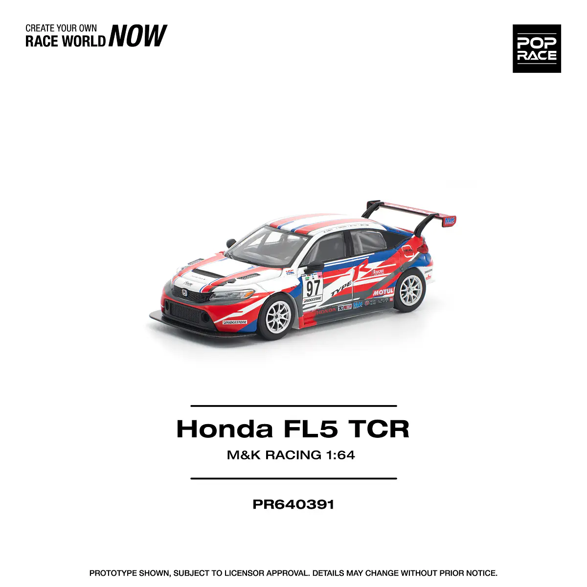 Pop Race Honda Civic Type-R (FL5) TCR - M&K Racing