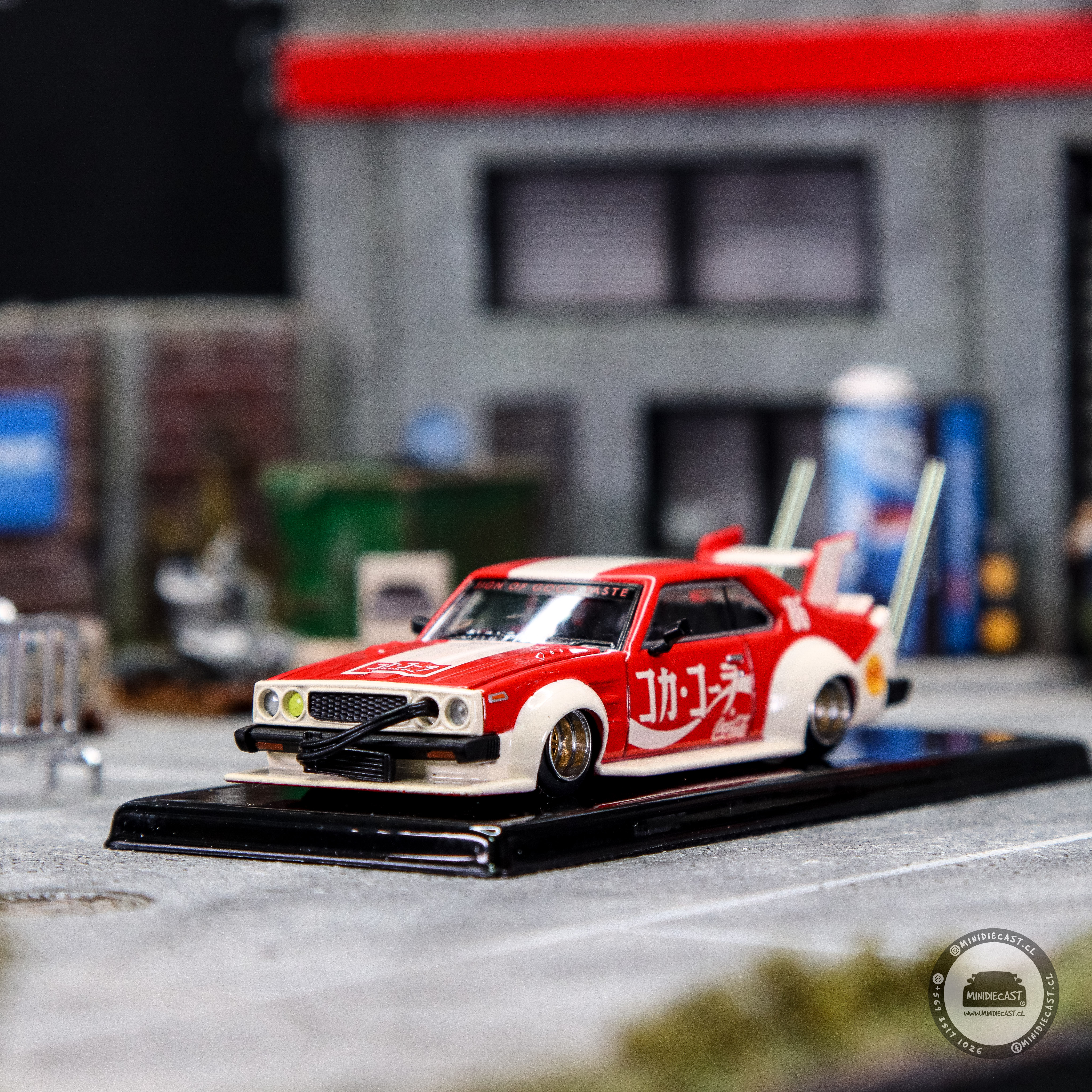 Pop Race 1:64 Nissan Skyline C210 Kaido Racer (BOSOZOKU STYL