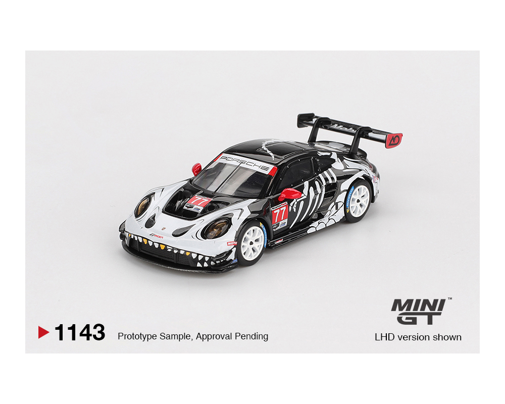 Mini GT 1:64 Porsche 911 GT3 R #77 AO Racing 2025 IMSA Petit