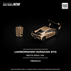 (PREVENTA) Pop Race 1:64 Lamborghini Huracán STO Matte gold