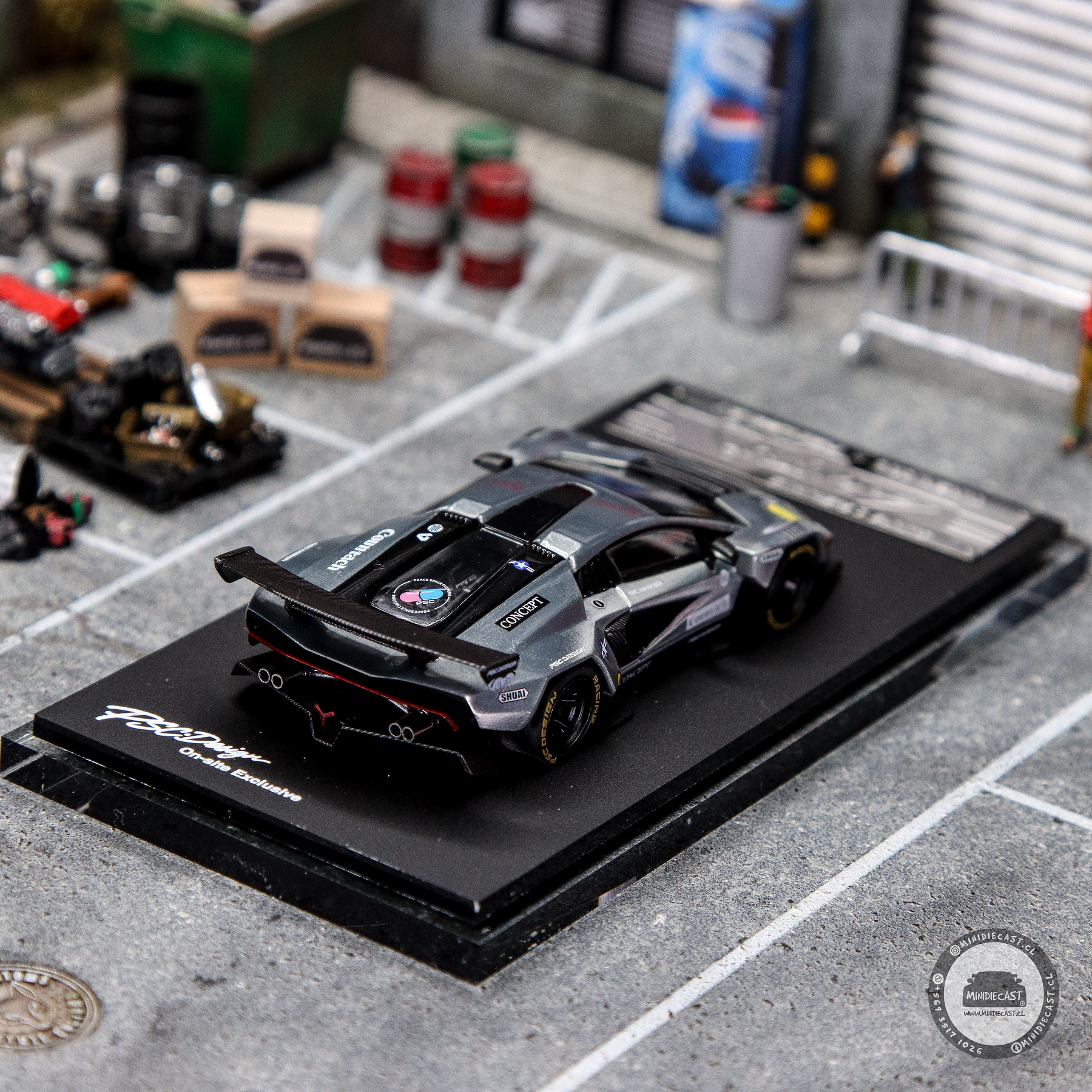 Time Micro x PSC Design - CHASE PSC Design Concept Countach LPI800-4 