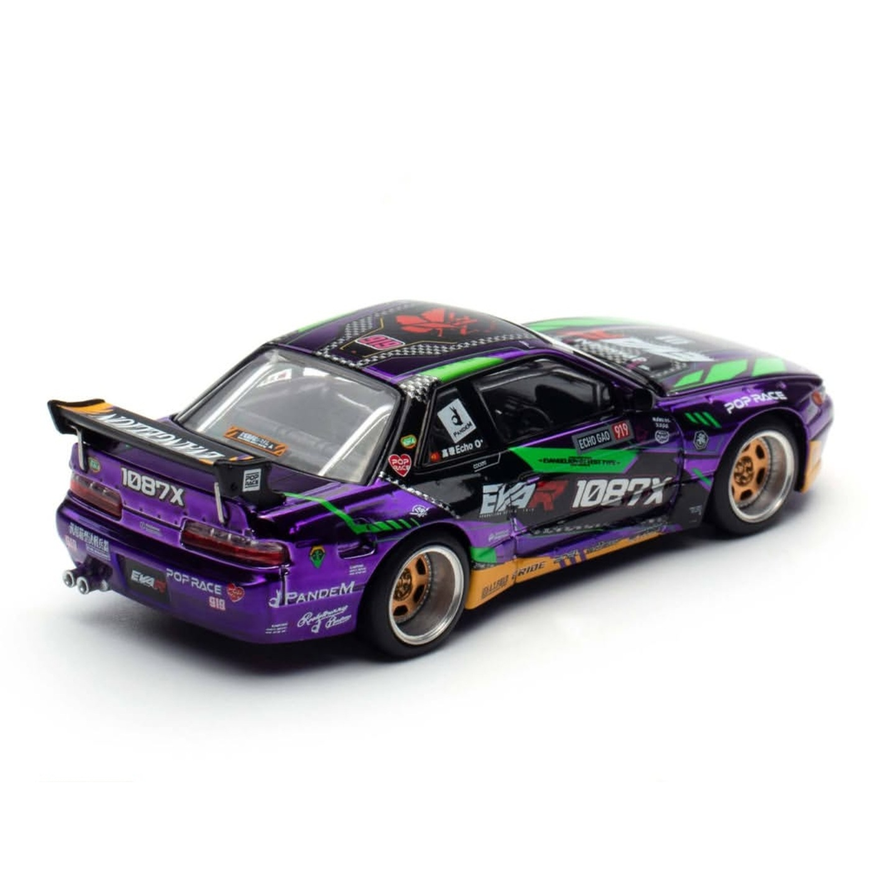 Pop Race 1:64 Nissan EVA RT Test Type-01 1087X Pandem S13 APAxpo 2025