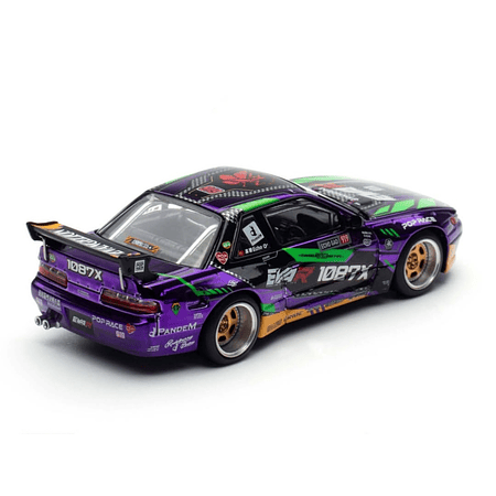 Pop Race 1:64 Nissan EVA RT Test Type-01 1087X Pandem S13 APAxpo 2025
