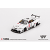 Mini GT 1:64 Nissan LB-ER34 Super Silhouette ATHLETE/COLLET – White.