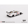 Mini GT 1:64 Nissan LB-ER34 Super Silhouette ATHLETE/COLLET – White.