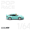 Pop Race 1:64 Porsche RWB 997 Tiffany Blue.