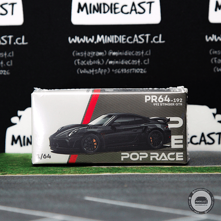 Pop Race 1:64 Porsche 992 Stinger GTR Carbon Edition - RedLine.