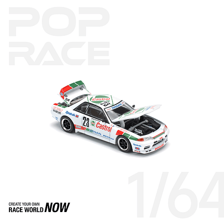 Pop Race 1:64 Nissan GT-R R32 Macau Guia Race 1990 Winner.