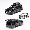 Model Model 1:64 Subaru Forester SG9 Sti black.