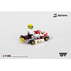 (PREVENTA) Mini GT 1:64 Senna Kart #2 Ayrton Senna da Silva 1993 Masters of Paris-Bercy 