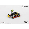 (PREVENTA) Mini GT 1:64 Senna Kart Formula K #9 Ayrton Senna da Silva 1981 Karting World Championship