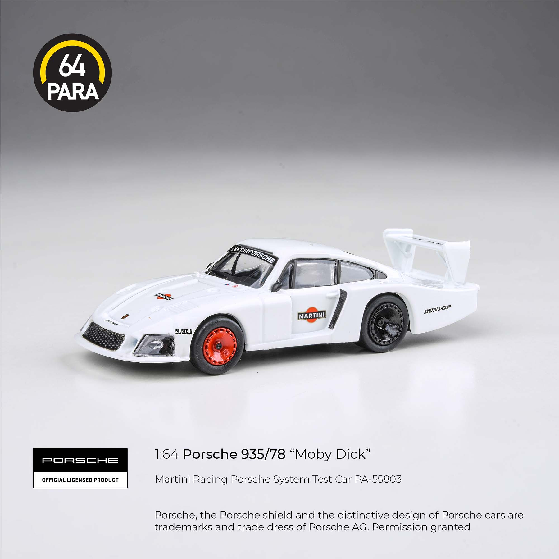 (PREVENTA) PARA64 1:64 Porsche 935/78 Martini Racing Porsche System