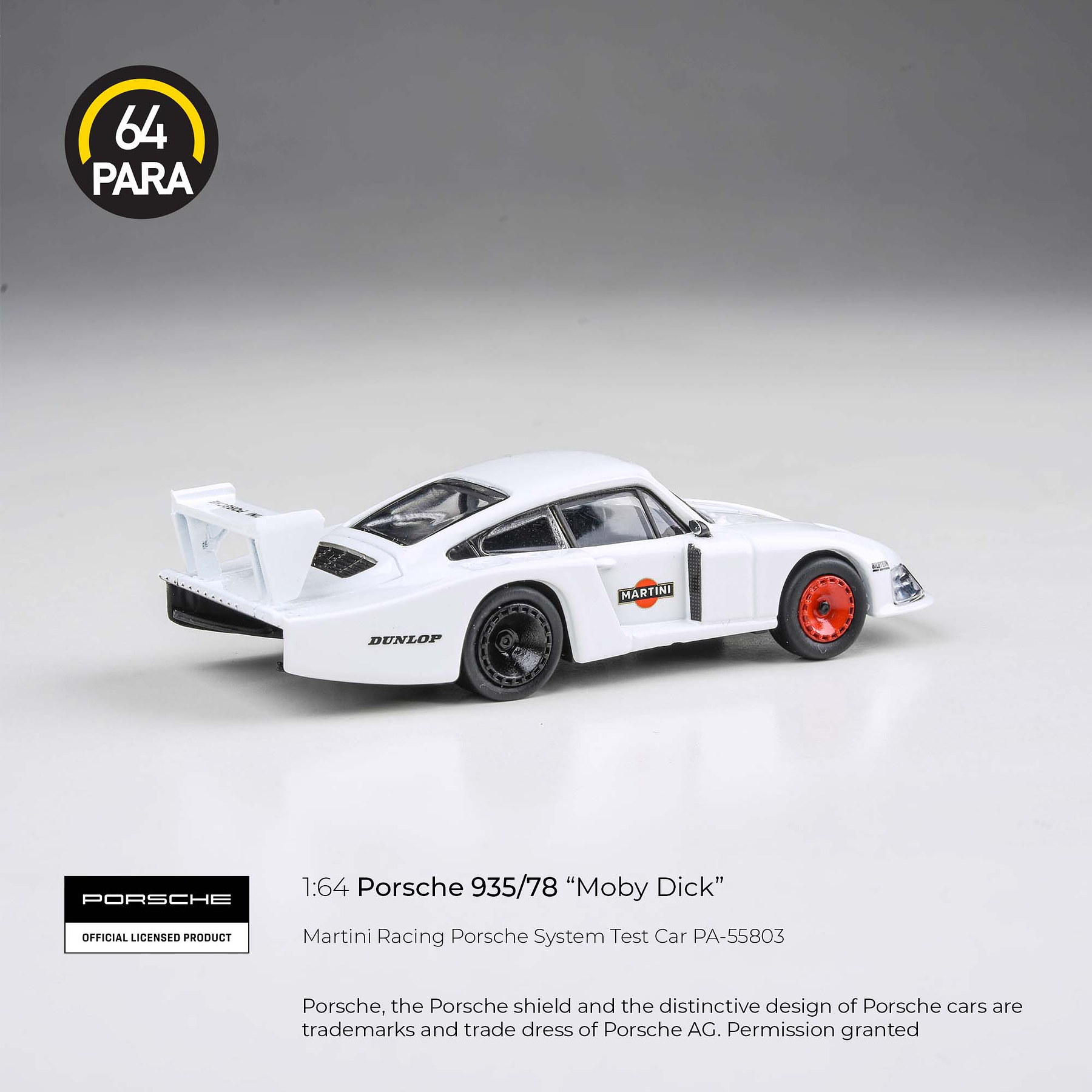 (PREVENTA) PARA64 1:64 Porsche 935/78 Martini Racing Porsche System