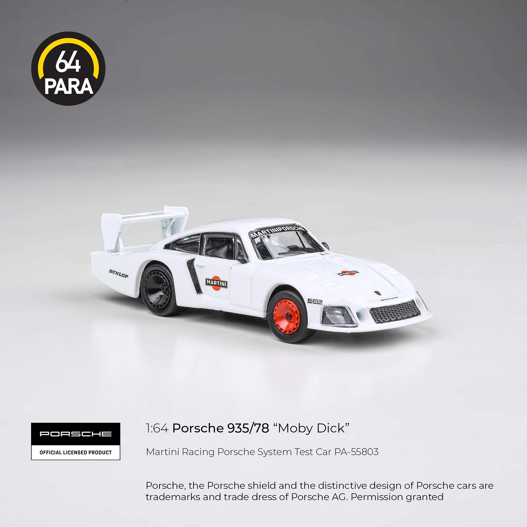 (PREVENTA) PARA64 1:64 Porsche 935/78 Martini Racing Porsche System