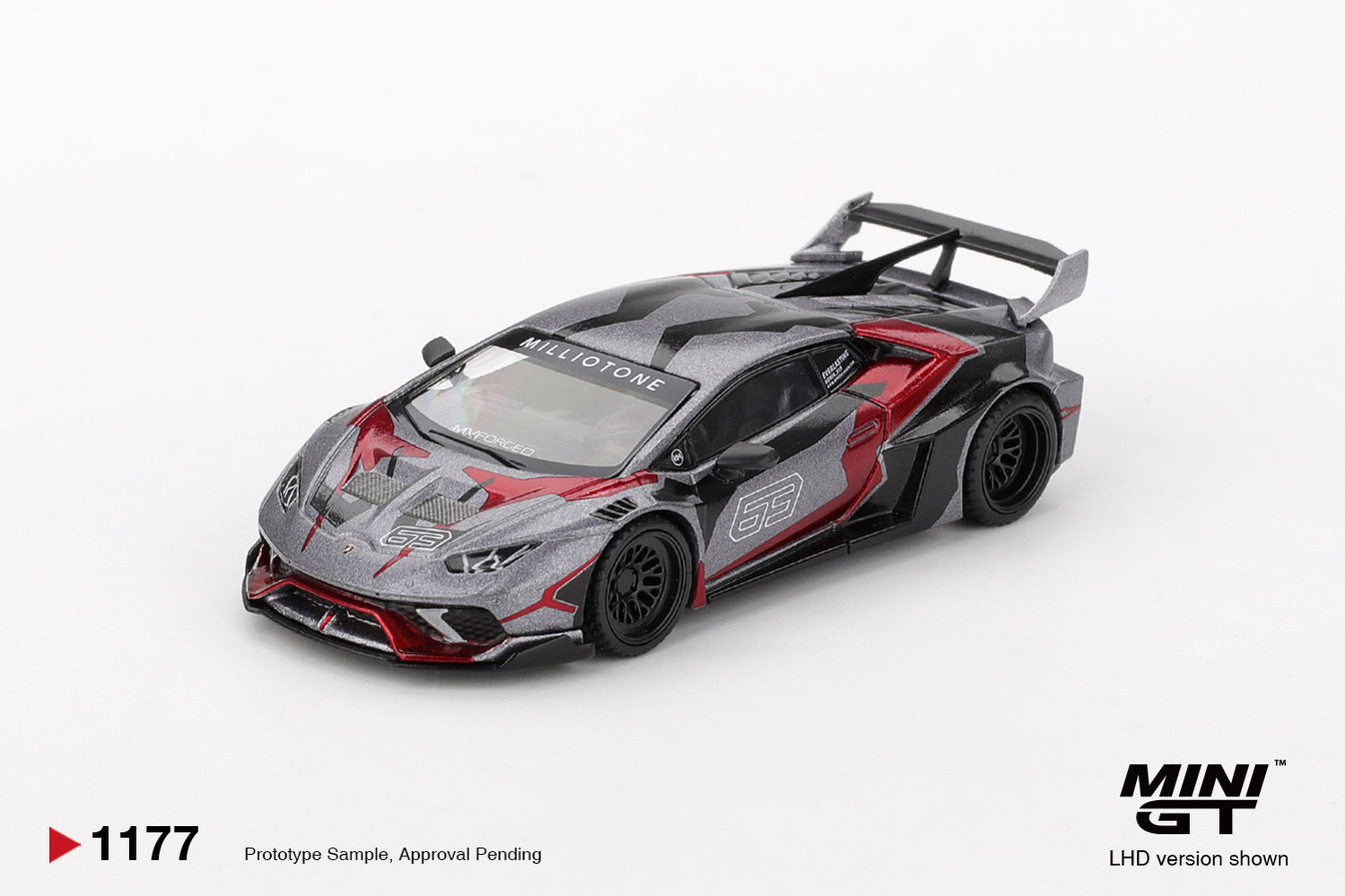 Mini GT 1:64 LB☆WORKS Lamborghini Huracán GT RONIN