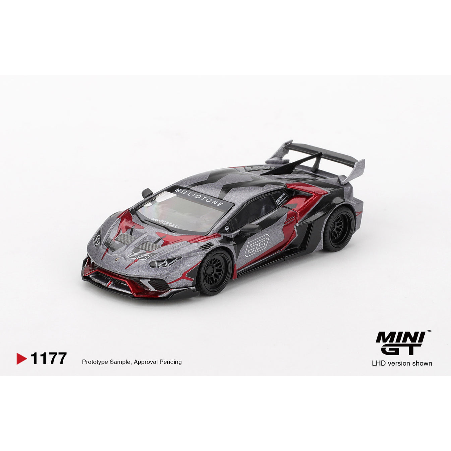 (PREVENTA) Mini GT 1:64 LB★WORKS Lamborghini Huracán GT RONIN
